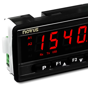 N1540 USB <strong>Universal</strong> <strong>Input</strong> Panel Meter, 2 Relays, 96x48 mm Measure <strong>Temperature</strong> <strong>Controller</strong> for Multiple Ranges Heating Thermostat - Product Image 2