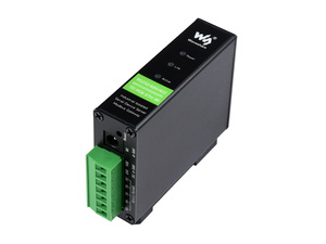 Servidor serie de montaje en riel Waveshare, módulo Ethernet RS232/485/422 a RJ45, TCP/IP a serie, puerta de enlace Modbus MQTT, opción POE - Product Image 3