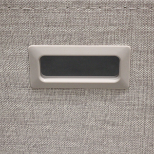 מודרני אחסון מתקפל קוטוומן בד דקורטיבי מתקפל קופסאות אחסון בגדים וצעצועים - Product Image 5