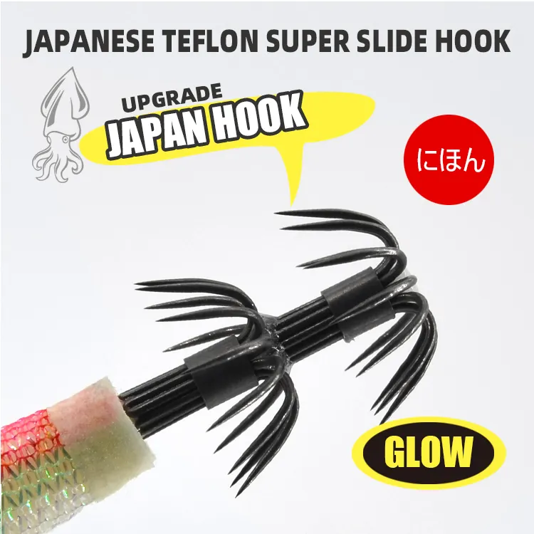 Manufacturers Wholesale Luminous Wood Shrimp Squid Hook Wood Shrimp Jig