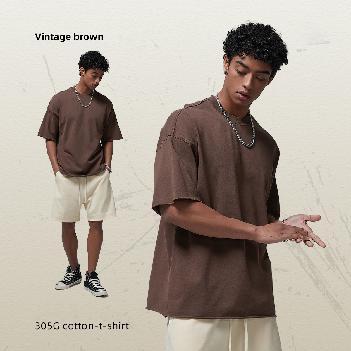 Vintage brown