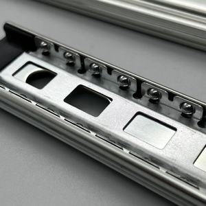 New Cao Cấp Phụ Kiện Nội Thất 2 Folds Nhà Bếp Cainet Trượt Ngăn Kéo Kênh - Product Image 5