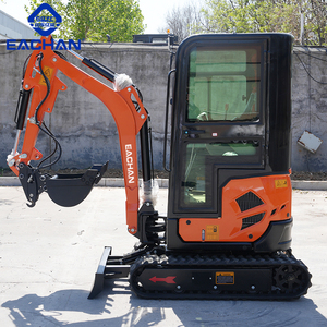 Hiệu quả cao 1.8 tấn nhà nhỏ Digger thành phố vườn kỹ thuật máy móc nhỏ Bagger động cơ diesel micro máy xúc - Product Image 5