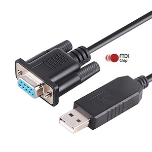 USB至DB9母空调制解调器RS232串行适配器电缆2-3交叉有线 - Product Image 1