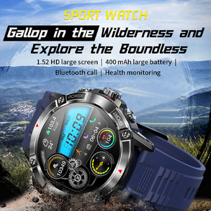 2023 Smart Watch Outdoor NX8 with Calling <strong>Function</strong> 1.52 Inch Large Screen IP68 BT Call Heart Rate Monitor Smartwatch for Men - Product Image 2