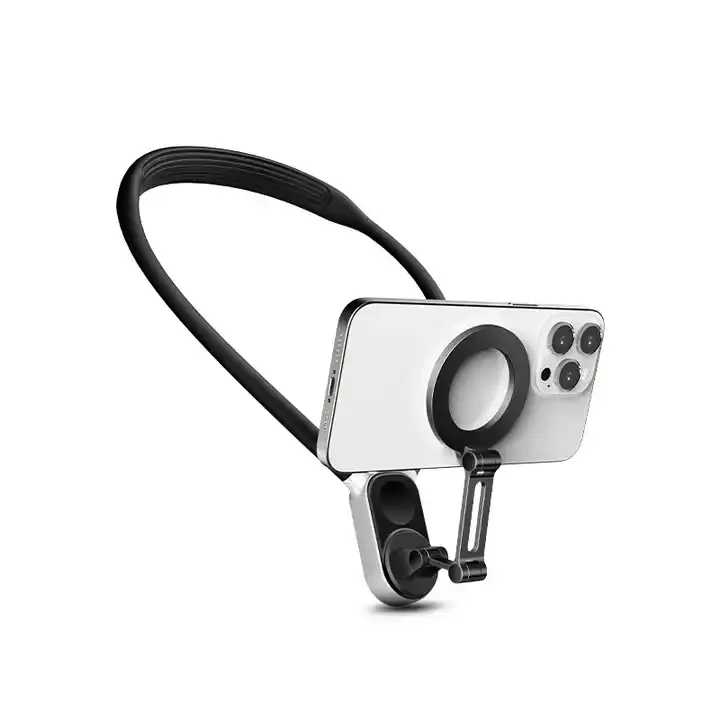 NEW Go Pro Accessory Smartphone Magnetic Neck Mount Support Shooting Mobile Phone Hanging Neck Holder