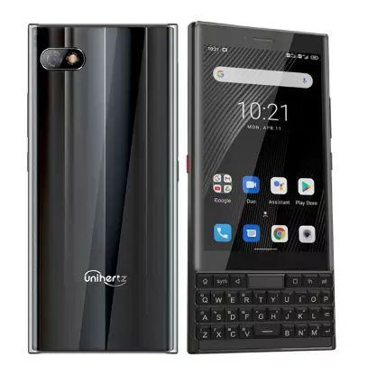 Unihertz TITAN SLIM Smartphone 6 Go + 256 Go NFC Android11 Clavier Qwerty 4.2 pouces Téléphone portable 4100mAh Téléphones mobiles d'extérieur