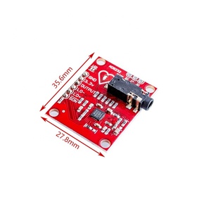 Módulo de sensor ECG AD8232-Kit de monitoreo de frecuencia cardíaca con detección de pulso para proyectos de bricolaje Arduino