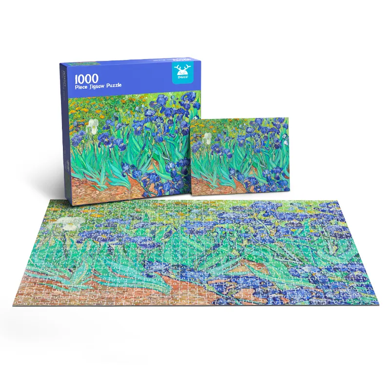 Juego de rompecabezas personalizado OEM 500/1000/2000 piezas rompecabezas para adultos niños juego de rompecabezas de papel