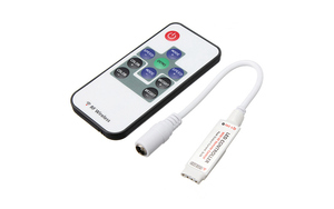 RF remote 6A Mini led Dimmer controller per rgb ha condotto la luce di striscia