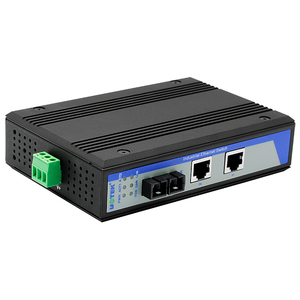 Uotek 10/100M พอร์ต RJ-45 2-พอร์ตตัวแปลงสื่อสวิตช์อีเธอร์เน็ตที่ไม่มีการจัดการ DC 9-48V พร้อม UT-2572โหมดเดียว - Product Image 6