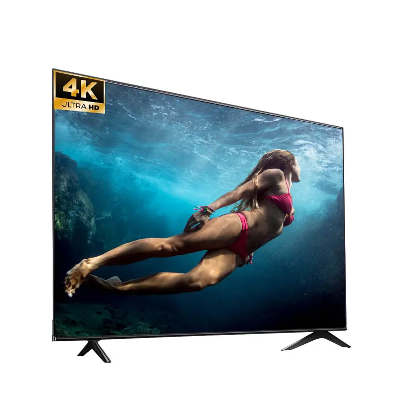 Flat-TV 50-Zoll 4K UHD LED Android Smart-TV Unterstützung Sprachfernbedienung Smart-TV 50 Zoll