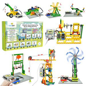 Kidsbits Smart Engineering Kit DIY Electronic Building Blocks Set Scratch Programming Kit para Arduino