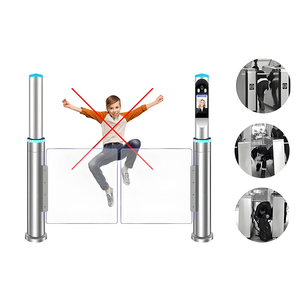 Cancello sottile automatico ad alta velocità con riconoscimento facciale per il controllo di accesso di sicurezza dell'ufficio - Product Image 4