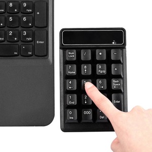 Teclado numérico inalámbrico de 2,4 Ghz, teclado numérico de sensación mecánica, teclado de 19 teclas con receptor USB a prueba de agua - Product Image 6