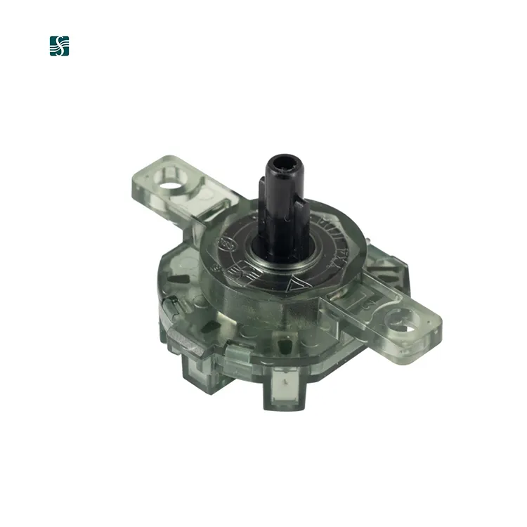 Interrupteur rotatif multifonction en plastique de qualité Stable à 5 positions, interrupteur facile à utiliser pour le régulateur de ventilateur