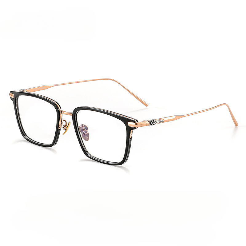 Or rose noir coloré