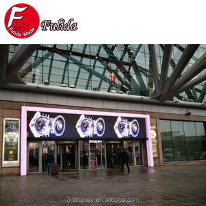 Pantalla Led de instalación fija para exteriores, pantalla led ultradelgada P4, P5, P6, P8, P10, mantenimiento frontal - Product Image 2