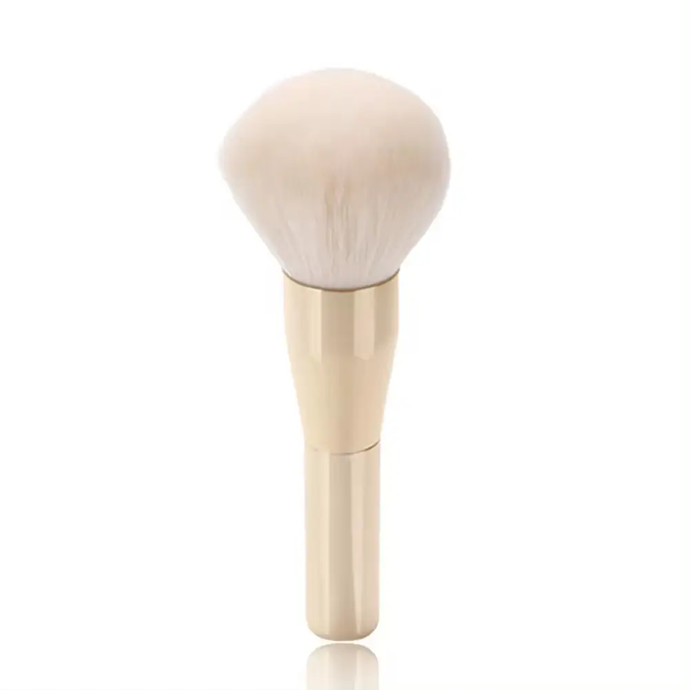 High Quality Single Big Powder Makeup Brushes Blush Facial Cosmetics Brush 1pc with BLUSHER Synthetic Hair Brown or Beige 1pcs