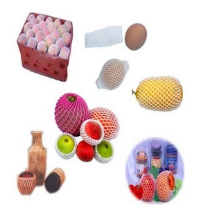 Biodegradabile Gomma Piuma di EPE Imballaggio Protettivo Manica Netto Della Maglia di Compensazione per le Verdure - Product Image 1