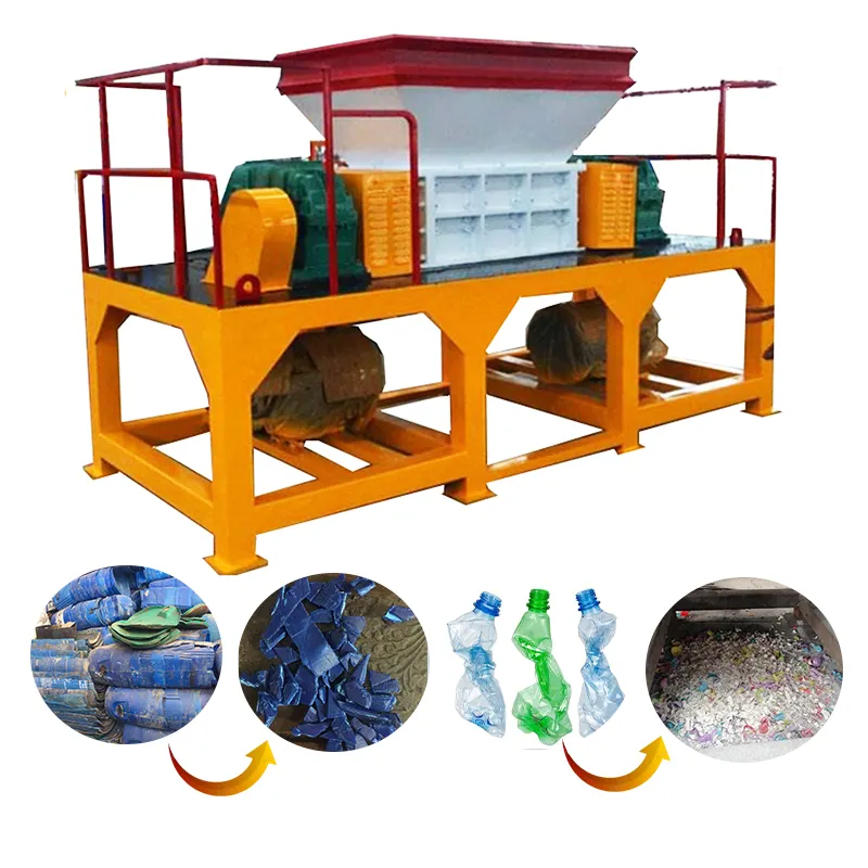 Factory Directe Verkoop Plastic Shredder Crusher Machine Banden En Plastic Shredder Plastic Recycling Machines Shredder