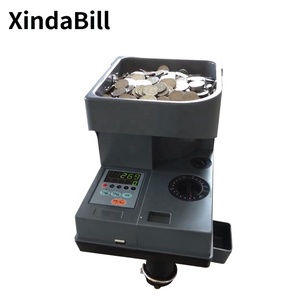 自动多货币硬币计数器和分拣机银行分拣硬币工厂销售 - Product Image 1