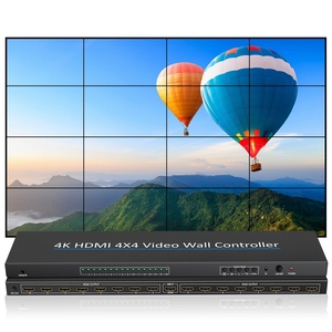 4K Compatible con controlador de pared de video HDMI 4X4/2X2 1 entrada y 16 salidas 2/4/6/9/16 opciones Accesorios de audio y video - Product Image 5
