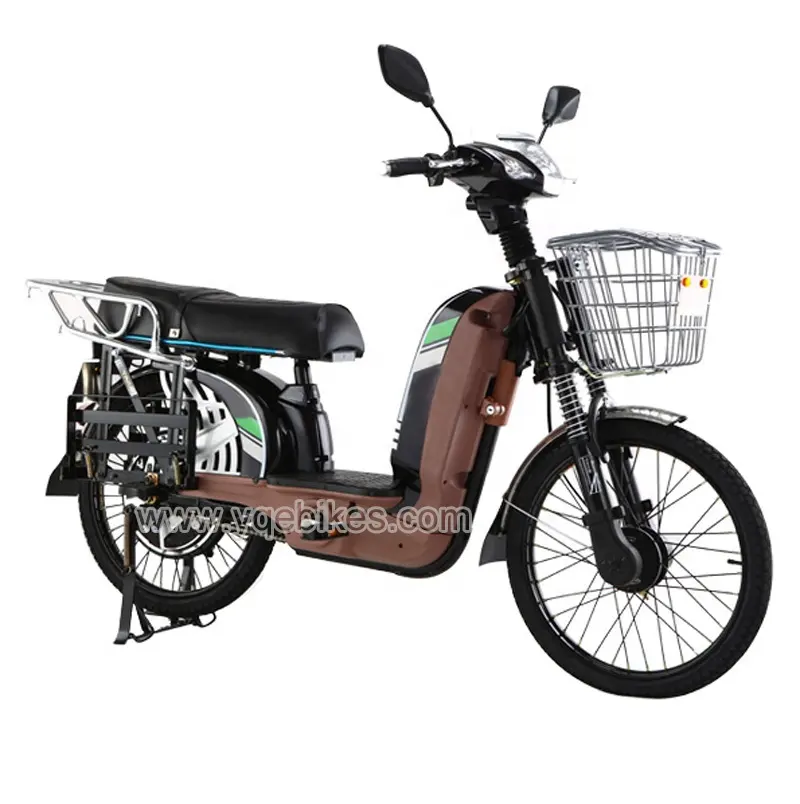 Entrega YQEBIKES 22 polegadas BLW adulto barato bicicleta elétrica 450W 60V carregamento de carga bicicleta elétrica china fornecedor