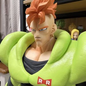アニメドラゴンドボールZ超サイヤ人30cmアンドロイド #16立っている姿勢像モデルアクションフィギュアコレクションおもちゃギフト - Product Image 3