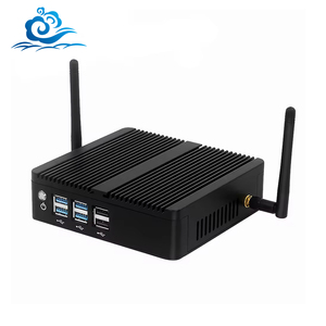 Lüfterloser kleiner Mini-PC CPU Core i7 4500U i5 4200Y i3 4010Y DDR3L Office Mini-PC Computer Desktop Win10 WLAN Barebone-PC tragbar - Product Image 1