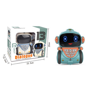 Yeni B/O ses interaktif dans Robot akıllı döküm oyuncak ışık fonksiyonu plastik malzeme kiti şarkı konuşurken tekrarlayın - Product Image 3
