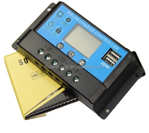 10A 20A 30A 12v 24v 48v PWM smart regolatore di carica solare MPPT regolatore di carica solare