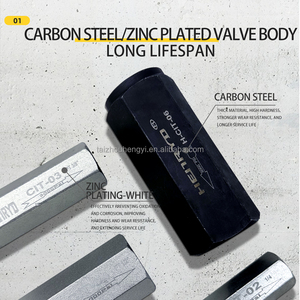 液压单向止回阀CIT系列阀提供1/4 2 CIT-03 3/8 3 1/2 4 CIT-04 3/4 6 CIT-06 1 1/2 CIT-08 - Product Image 3