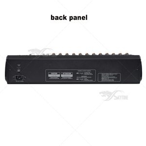 GRACE8 Mini 8 kanal mikser MP3 USB ile profesyonel ses karıştırma konsolu Mini ses mikseri konsolu - Product Image 4