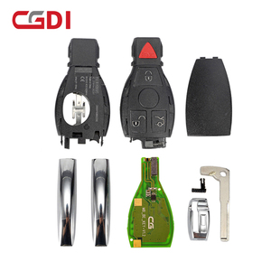 CG resmi fabrika akıllı uzaktan kumandalı anahtar Transponder çip anahtar Fit için B-en-z MB FBS3 315/433MHz kırmızı panik - Product Image 6