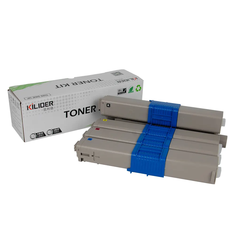 Compatibel Kleur Chip Printer Tonercartridges Oki 301 310 321dn MC332 Lege Toner Cartridge Shell