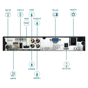 NEWMAX-decodificador de tv digital por satélite, receptor de tv sin plato, COMBO linux, internet, TG-1140E, nuevo, yayi, conax - Product Image 3
