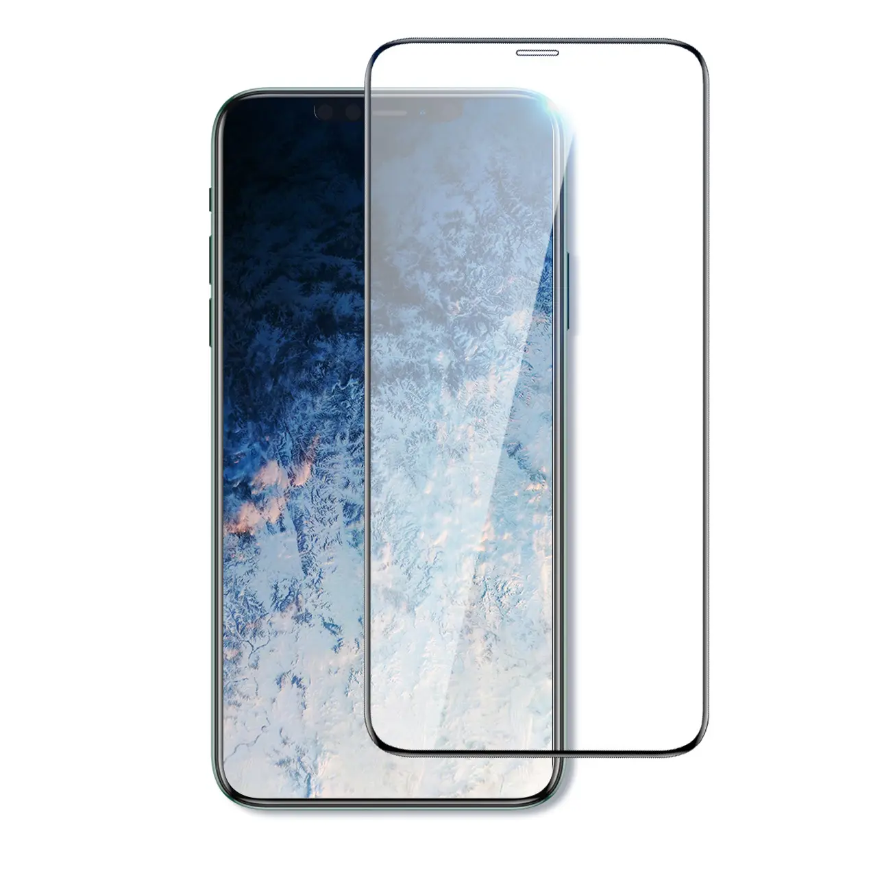 Venta al por mayor de la cubierta completa de vidrio para iPhone 11 12 Pro XS Max X XR 12 Protector de pantalla de iPhone 8 7 6 6S Plus de templado de vidrio de película