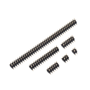 Pin <strong>Header</strong> 2.0 Pitch 1Pin to 40 Pin <strong>SMT</strong> Single Row and Double Rows Right Angle DIP Connectors Factory Customized - Product Image 3
