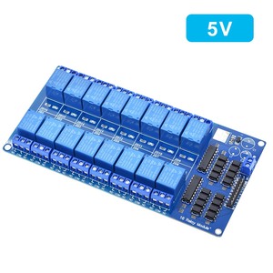 TZT 5V 12V 16 Channel <strong>Relay</strong> <strong>Module</strong> for <strong>arduino</strong> ARM PIC AVR DSP Electronic <strong>Relay</strong> Plate Belt optocoupler isolation - Product Image 4