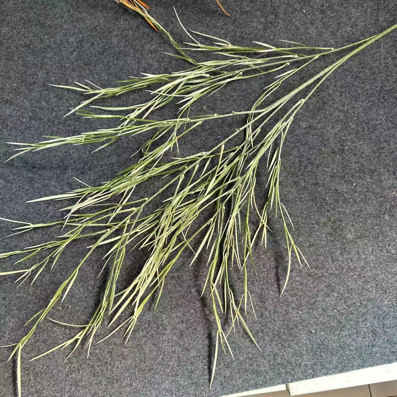 Fuzzy grass-white and green