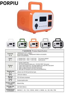 PORPIU Factory <strong>Direct</strong> Sales Convenient 600W Wireless Charging Power Pack Pure Sine Wave Portable for Outdoor Camping Car <strong>AU</strong> - Product Image 6
