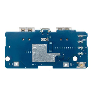 5V 2Aパワーバンク充電器モジュール充電回路基板ステップアップ電源モジュール2AデュアルUSB出力1A入力 - Product Image 2