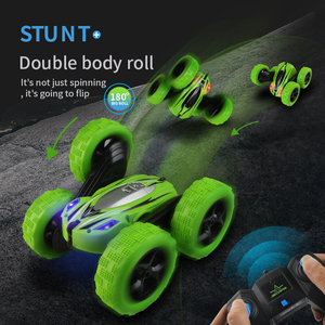 Ferngesteuertes自動360度摩擦車ラジコン車両回転ライトおもちゃ2.4Ghz Led 4WdRcスタントカーダブルサイド - Product Image 5