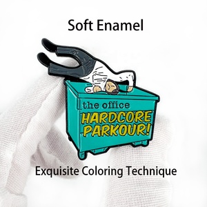 Tùy Chỉnh Thiết Kế Riêng của Bạn Kim Loại Thủ Công Mỹ Nghệ Phim Hoạt Hình Phim Hoạt Hình Nhân Vật Động Vật Kim Loại Mềm Men Cứng <span class=keywords><strong>Pin</strong></span> Tùy Chỉnh Ve Áo Men <span class=keywords><strong>Pin</strong></span> - Product Image 3