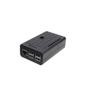 Raspberry Pi 4B/3B/2B Kit de funda protectora Estuche de generación de plástico con soporte fijo para placa base para componentes electrónicos - Product Image 1