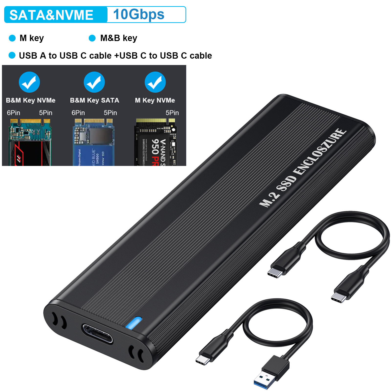 โปรโตคอลคู่ 10Gbps พร้อมสายเคเบิลข้อมูล A-CC-C