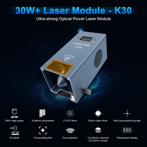 激光树5W 10W 20W 30W 40w高光功率二极管激光模块套件空气辅助蓝色激光头，用于数控刀具雕刻机 - Product Image 4