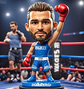 Tùy chỉnh hỗn hợp Võ Thuật Thể Thao Fan Quà Tặng-nhựa đu con số, võ thuật đào tạo động lực trang trí" - Product Image 1