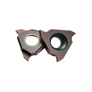 Inserto acanalado CNC TGF32L, 0,5-1,5mm, herramientas de torneado de carburo de tungsteno, insertos de ranura superficial Triangular para acero inoxidable - Product Image 4